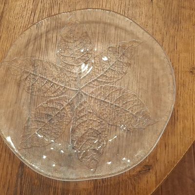 Kosta Boda "Party" Leaf Platter