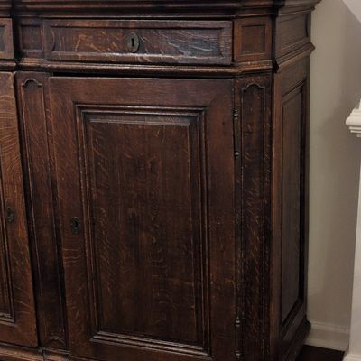 1880s French Provence Oak Buffet