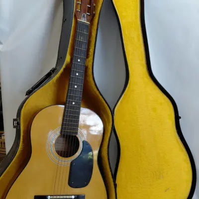 Sale Photo Thumbnail #300: Harmony Hand Crafted Acoustic Guitar with Hard Case
