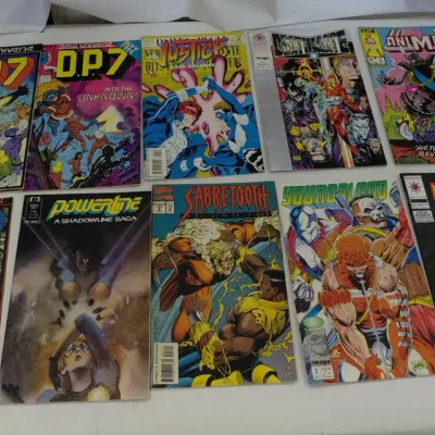 Sale Photo Thumbnail #301: 115 Marvel, DC and Other Comics