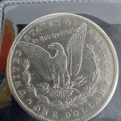 Sale Photo Thumbnail #289: 1884-S Morgan Silver Dollar, MS-60 Value