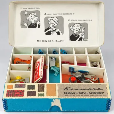 Vintage Kenmore Sew-By-Color Attachment Set in Box