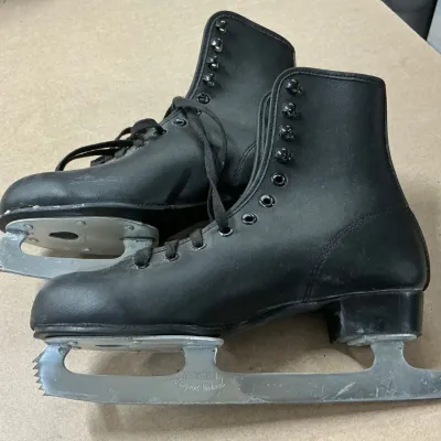 Vintage Men's Leather Ice Skates