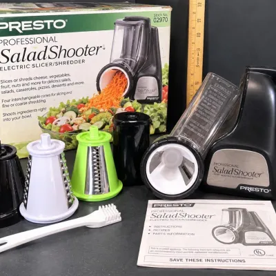 Presto Professional SaladShooter with 4 Attachments