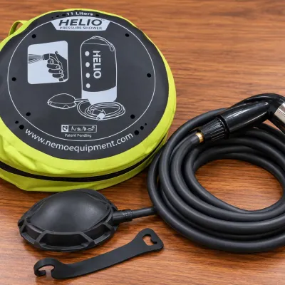 Sale Photo Thumbnail #371: NEMO Helio 11L Portable Pressure Shower with Case