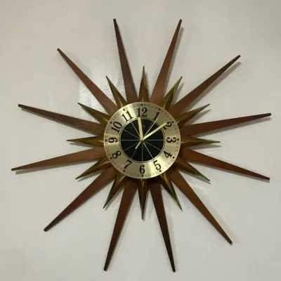 MCM Welby Starburst Clock