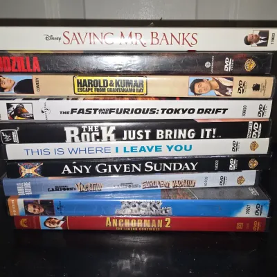 Sale Photo Thumbnail #75: 10 movies 
Adult action and comedy