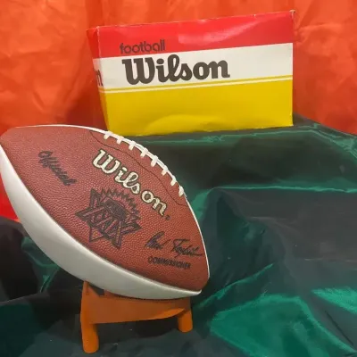 Super Bowl XXIX Wilson Commemorative Football – Appears Signed by Ken Norton Jr., San Francisco 49er