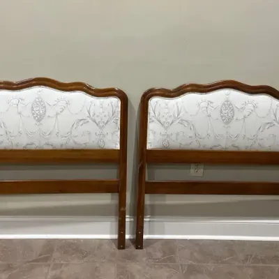 Vintage Cherry Twin Headboards 