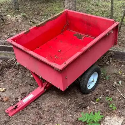 Heavy-Duty Utility Dump Cart