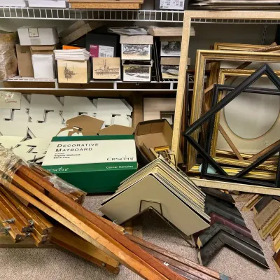 Professional Framing Shop Inventory