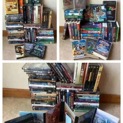 Disney, Superhero & Movie DVD/VHS Collection