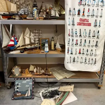 Model Ships & Lighthouse Decor