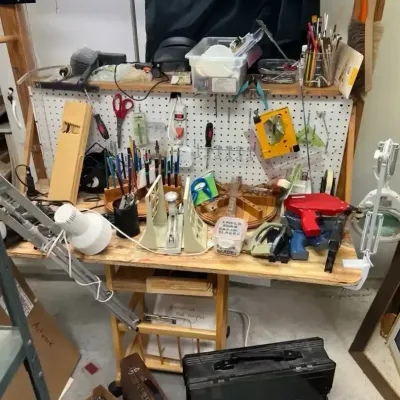 Complete Picture Framing Workbench & Tools