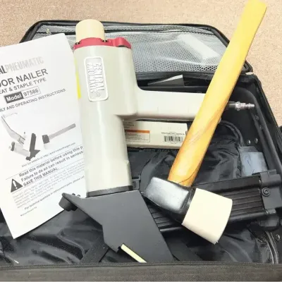 Central Pneumatic Floor Nailer & Mallet