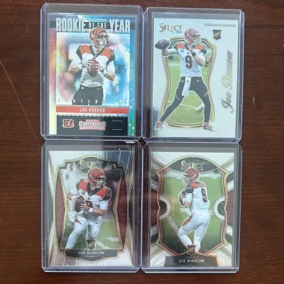 Joe Burrow Rookie Card Lot