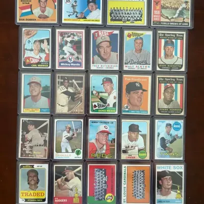 Vintage Baseball Cards. Mickey Mantle, and More