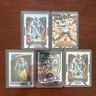 Ja'Marr Chase Rookie Card Lot