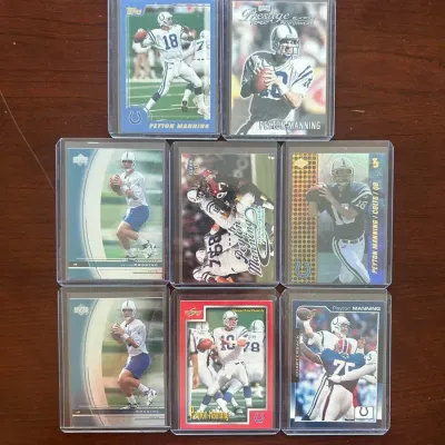 Peyton Manning Card Lot - Rookies and More