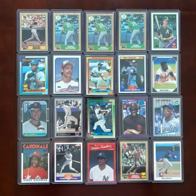 Vintage Rookie Card Lot. Barry Bonds, Mark McGwire, Ken Griffey Jr., and More