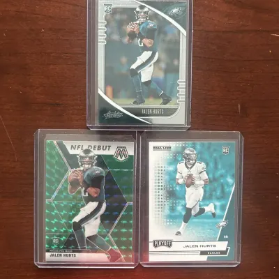 Jalen Hurts Rookie Card Lot