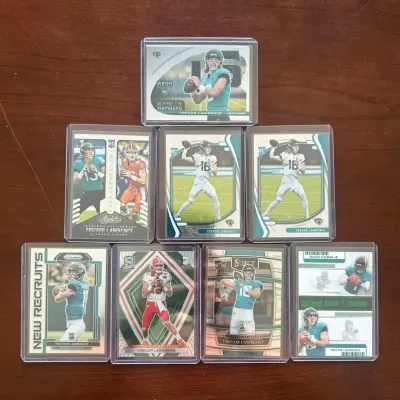 Trevor Lawrence Rookie Card Lot