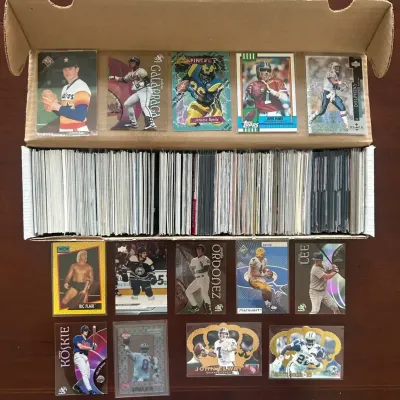 Vintage Sports Cards - Nolan Ryan, Brett Favre, John Elway, and More