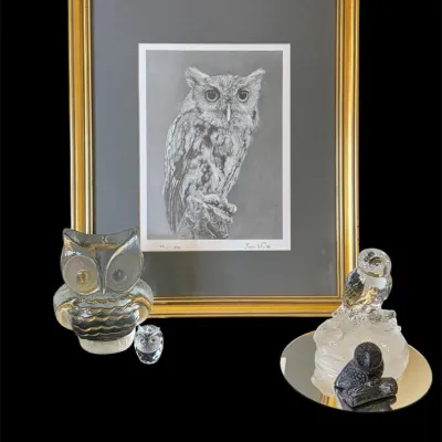 Swarovski Crystal, Cristal D’Arques & More Owls