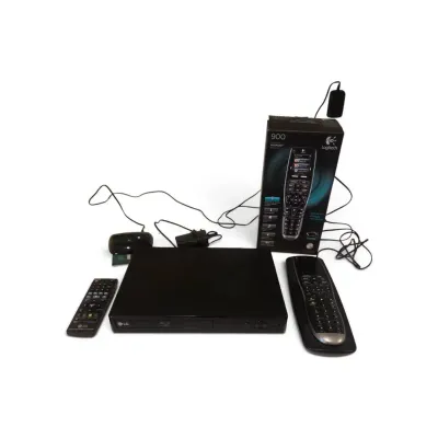 LG Blu-ray Player & Logitech Harmony 900 Remote Bundle