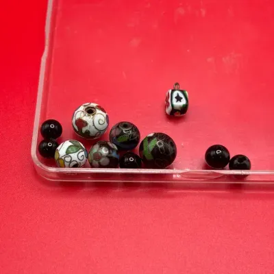 Vintage Decorative Glass Beads