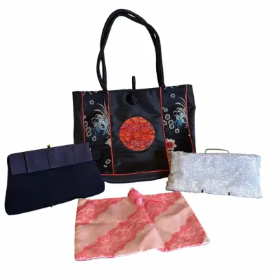 Vtg Schiaparelli Lingerie Bag & More
