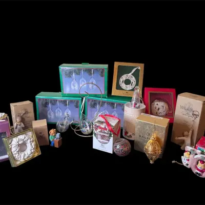 Ornaments In Boxes