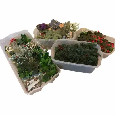 Artificial Flowers & Greenery Mystery Lot