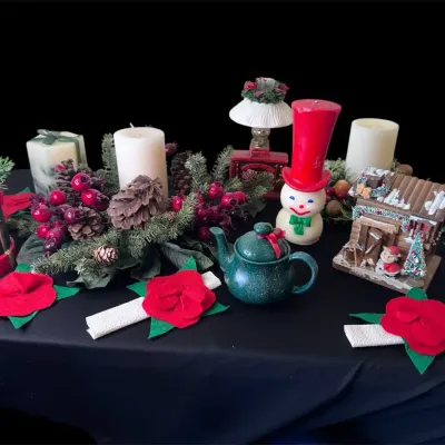 What A Generous Holiday Decor Mystery Lot!
