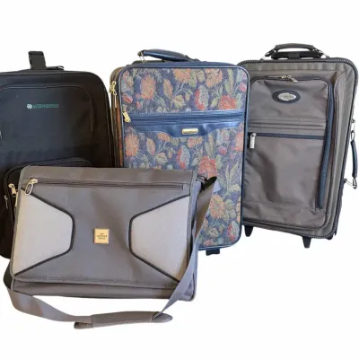Sharper Image Laptop Bag & 3 Pcs Luggage