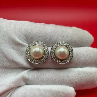 Designer Costume Clip-on Earrings