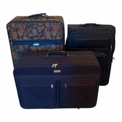 Collection Of Vintage Softside Luggage