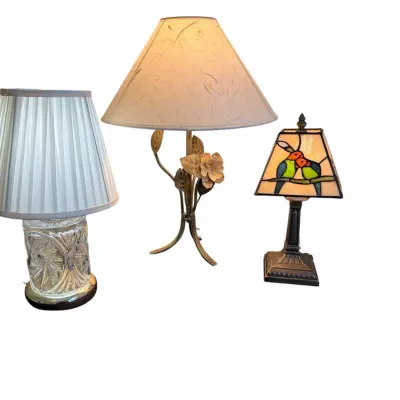 A Trio Of Accent Lamps
