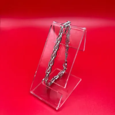 7” Sterling Silver Elaborate Bracelet