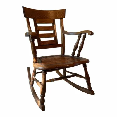 Vintage Oak Rocking Chair