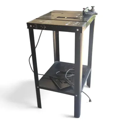 Vintage Black & Decker Electric Woodworking Router Table Stand with Safety Switch