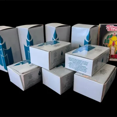 Large Variety Party Light Candles With Bonus Holiday Gift