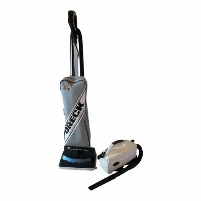 Two Classic ORECK Vacuum Cleaners