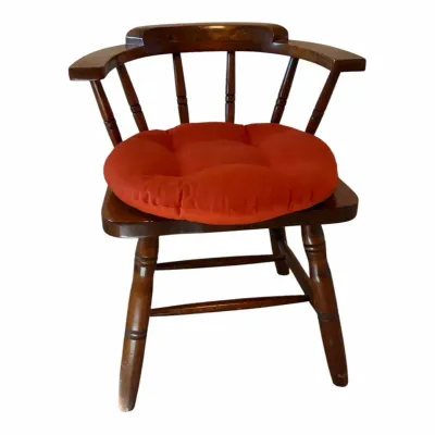Vintage Wooden Captains Chair