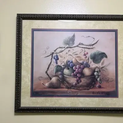 Kitchen Decor-Art, Plates, Fruit