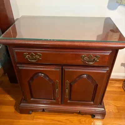 Pair of American Drew Furniture Nightstands