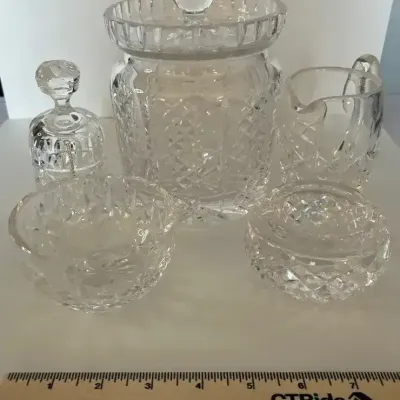Vintage Waterford Crystal Collection Of Items
