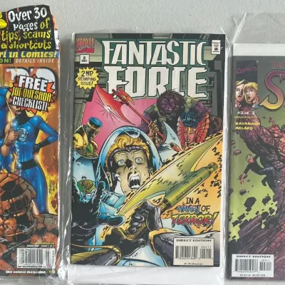 Marvel Comics Group The Fantastic Four The Storms 3 Of 3, 1994 The Two, The Comics Magazines The Sexy Secrets