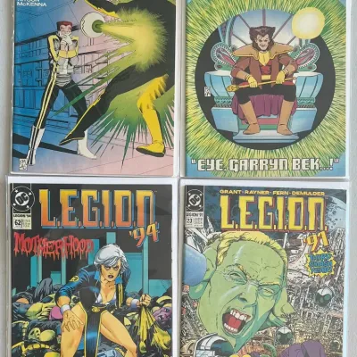 Dc Comics L.E.G.I.O.N. 1990 And 1991 12, 15, 23, And 62