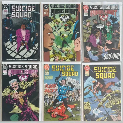 DC Comics Suicide Squad 1990 39, 41, 42, 43, 44, And 46
